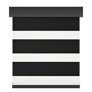Toile Alternée Obscurcissante Noir