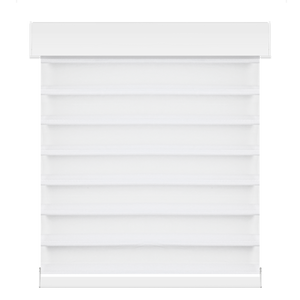 Toile Alternée Diaphane Blanc