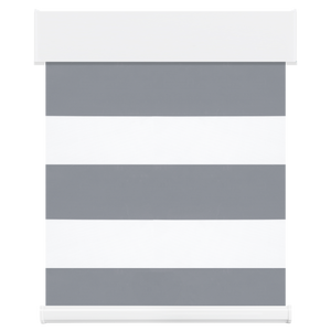 Toile Alternée Extra Large - Gris bleuté