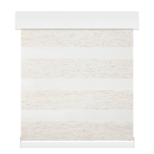 Toile Alternée Économique - Crème Texturé