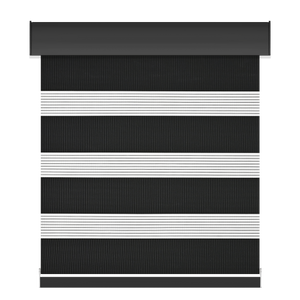 Toile Alternée Économique - Noir