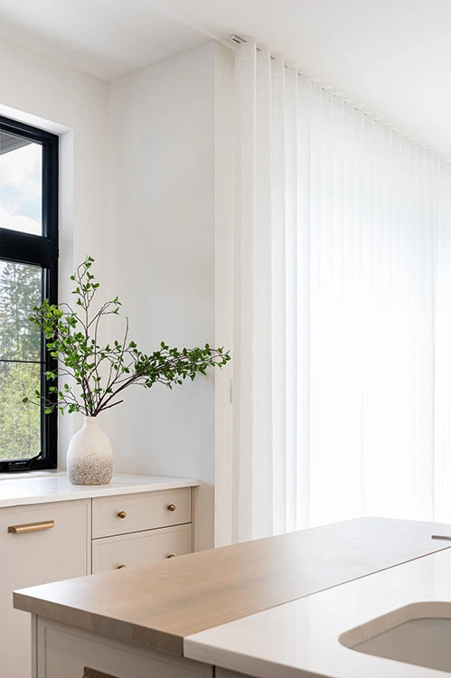 Rideaux Blancs pour Cuisine