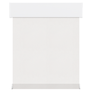 Toile Translucide Naturel Blanc Nervuré