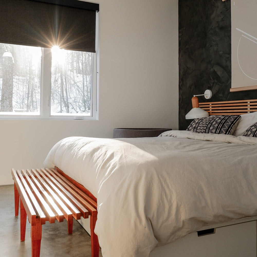 Toile Opaque Économique - Noir - Stores Rabais