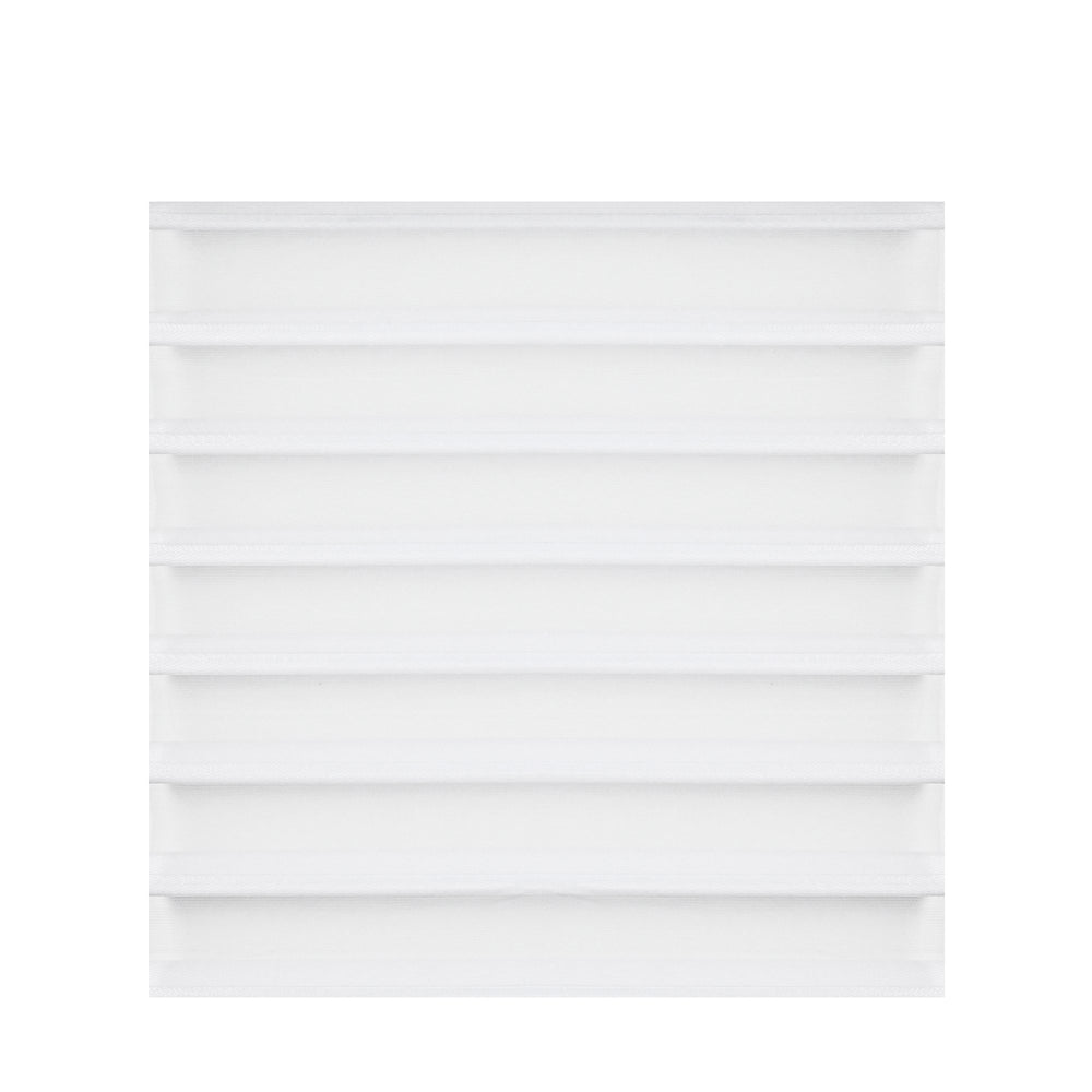 Toile Alternée Diaphane - Blanc - Stores Rabais