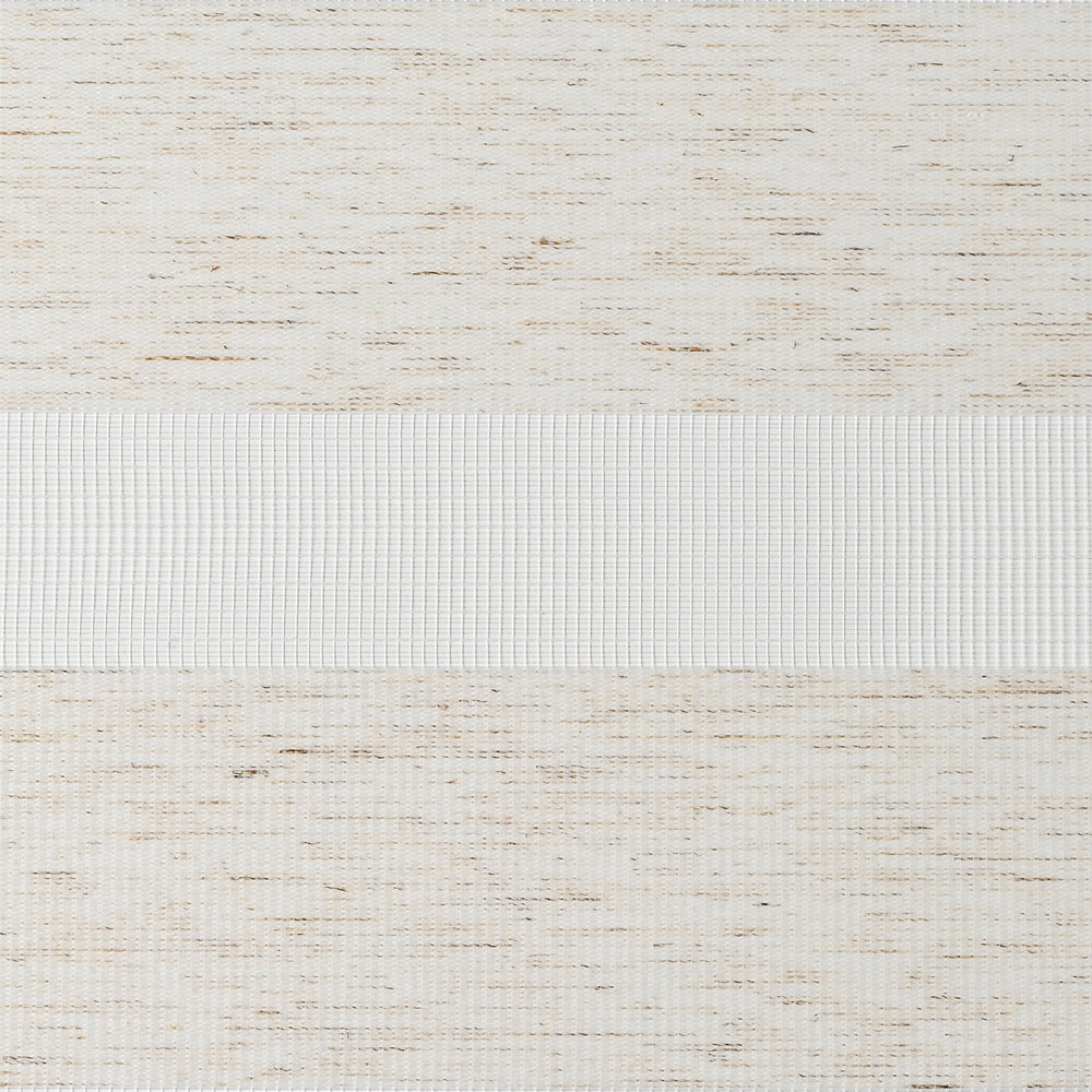 Toile Alternée Économique - Crème Texturé - Stores Rabais
