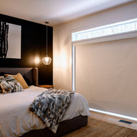 Toile Opaque Naturelle - Beige Foncé - Stores Rabais