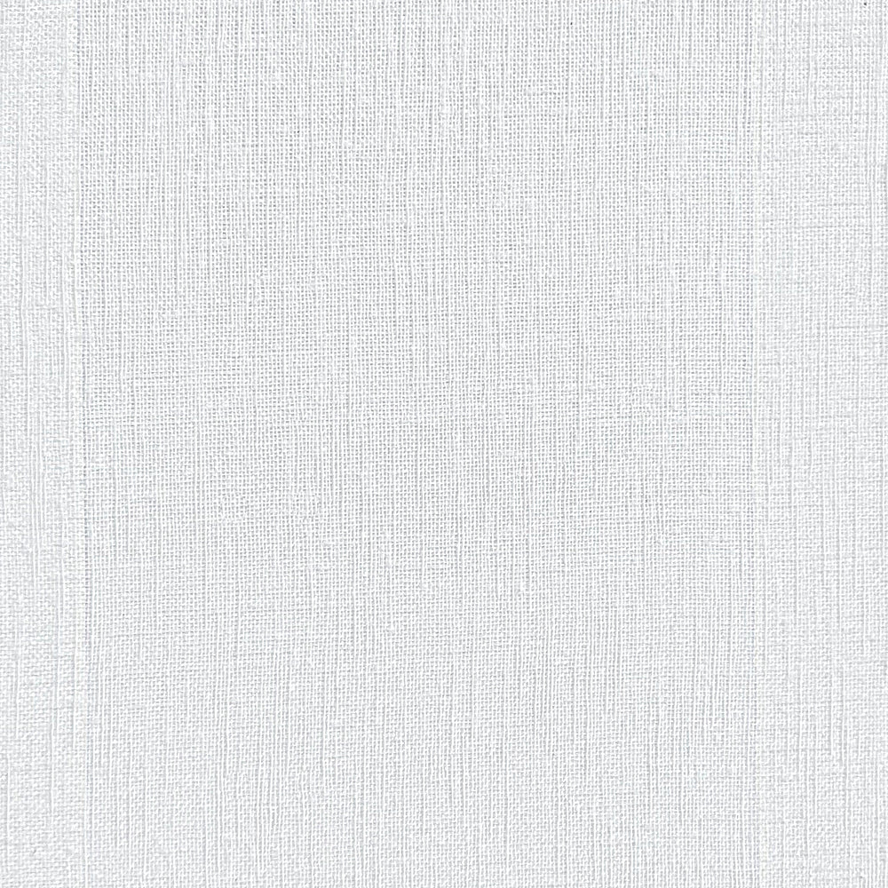 Ripple Linen effect sheer curtain - Brute Cool White