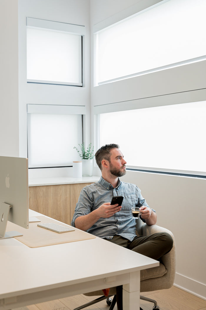 Toile Translucide Naturel - Blanc Nervuré