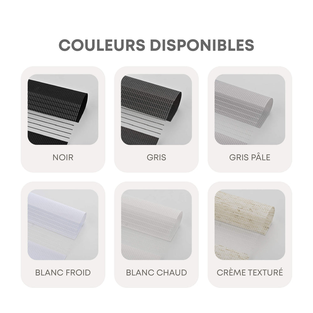 Toile Alternée Économique - Blanc Chaud TEST