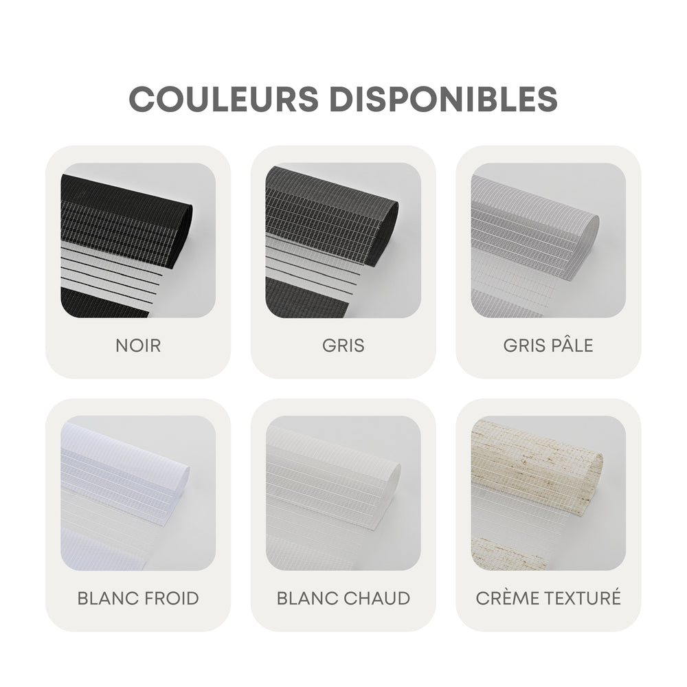 Toile Alternée Économique - Blanc Chaud