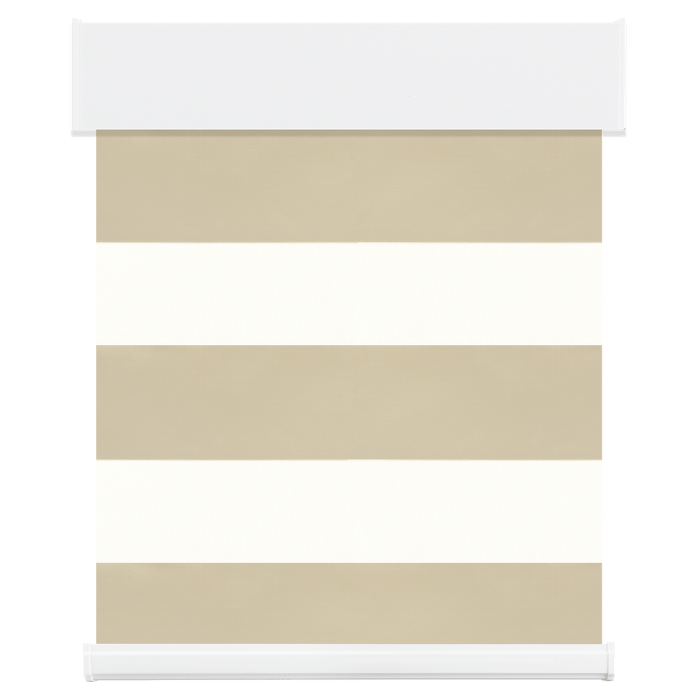 Toile Alternée Extra Large - Beige - Stores Rabais