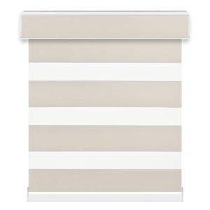 Toile Alternée Incontournable - Beige - Stores Rabais