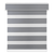 Toile Alternée Incontournable - Gris Pâle - Stores Rabais