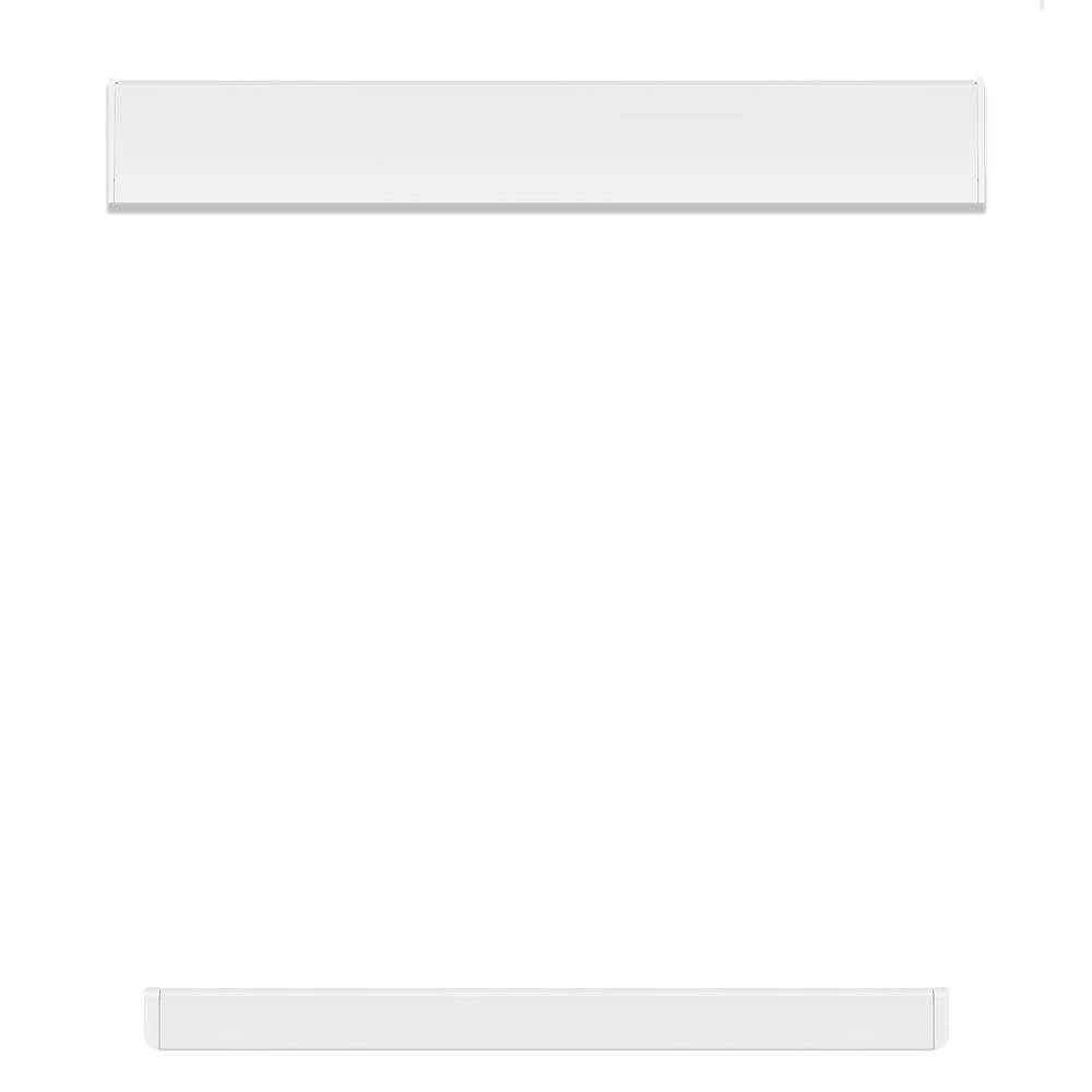 Standard White Squared Headrail