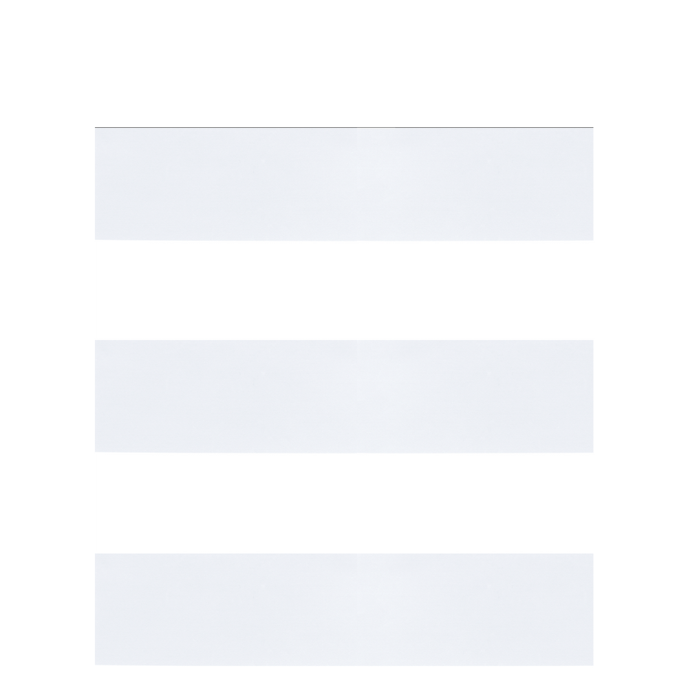 XL Layered Shades - Polar White