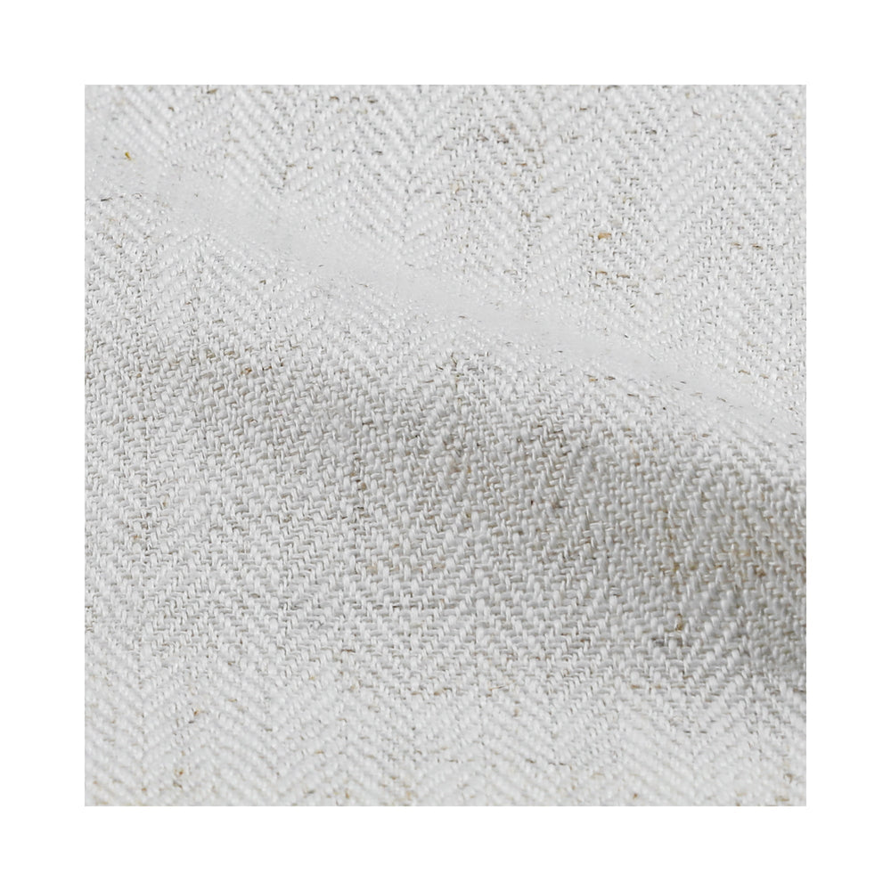Ondulation Rideaux Naturel - Crème Chevron - Stores Rabais