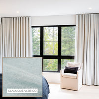 Ondulation Rideaux Opaques - Classique Vertigo - Stores Rabais