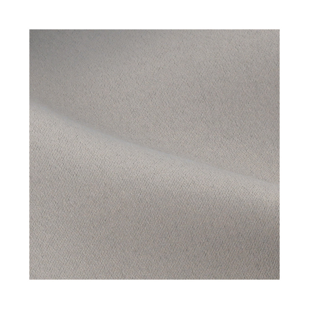 Plis Euros Rideaux Mat - Gris - Stores Rabais