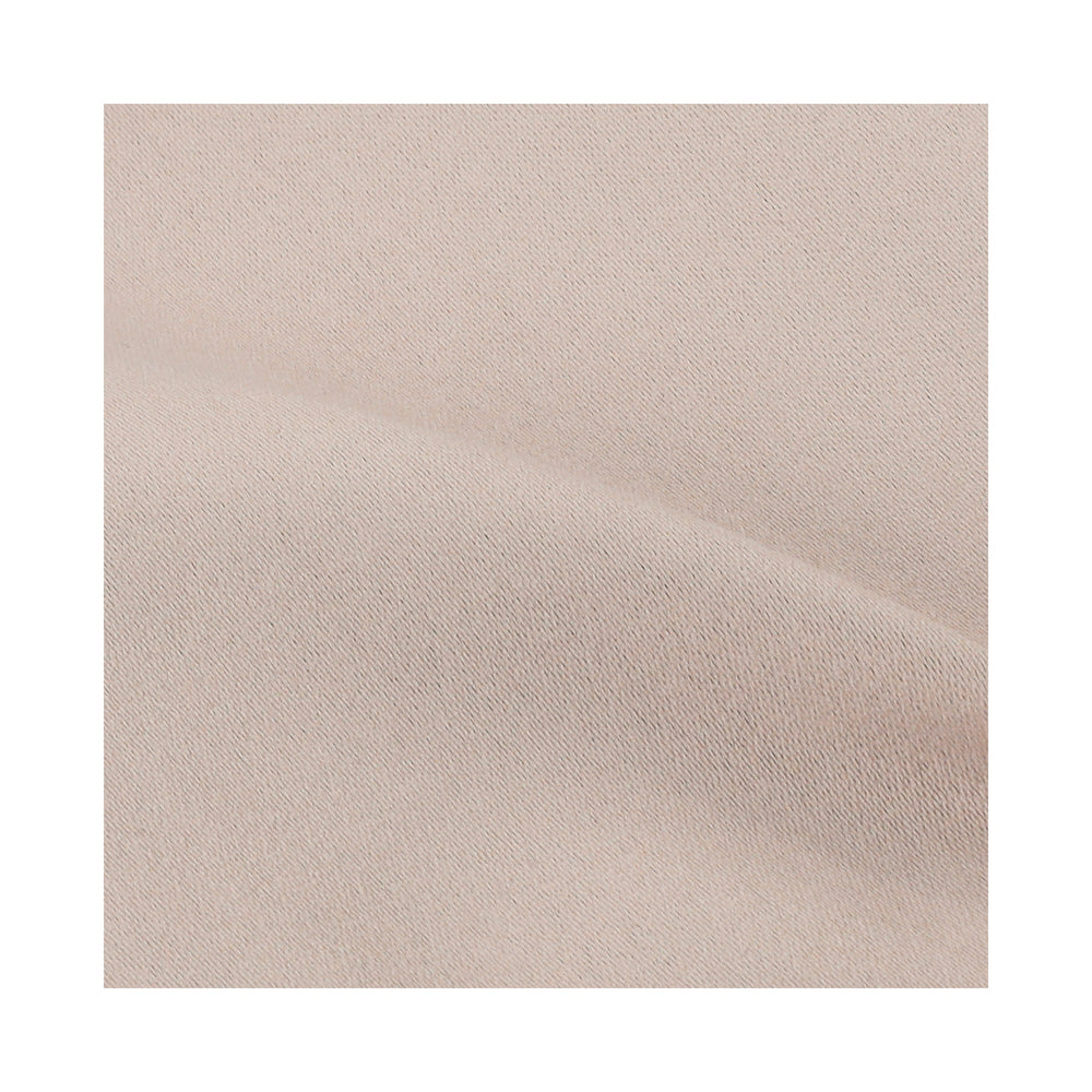 Plis Francais Rideaux Mat - Beige Coquillage - Stores Rabais