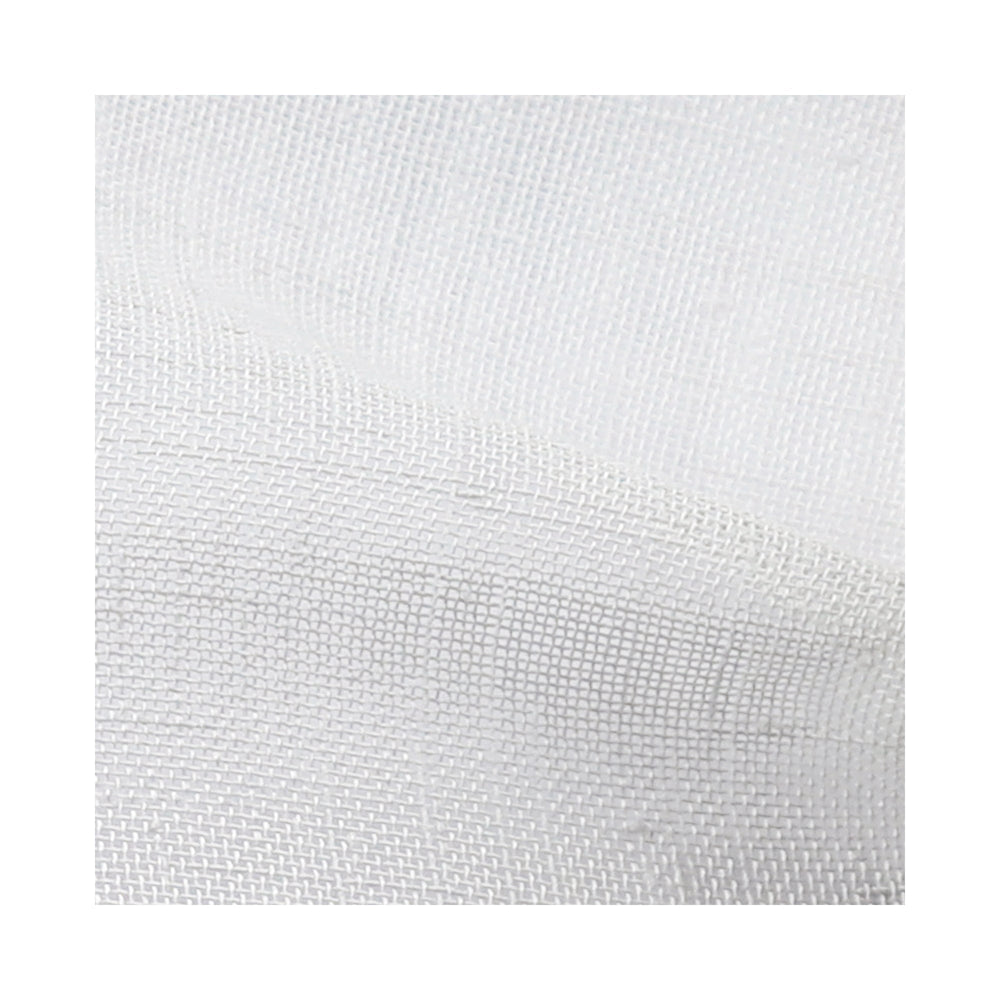 Plis Francais Voilage Lin - Gris - Stores Rabais