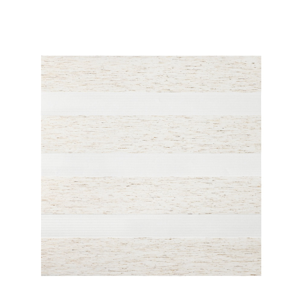 Toile Alternée Économique - Crème Texturé - Stores Rabais