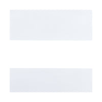 Toile Alternée Extra Large - Blanc Polaire - Stores Rabais