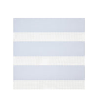 Toile Alternée Obscurcissante - Blanc Polaire - Stores Rabais