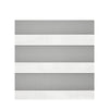 Toile Alternée Obscurcissante - Gris - Stores Rabais
